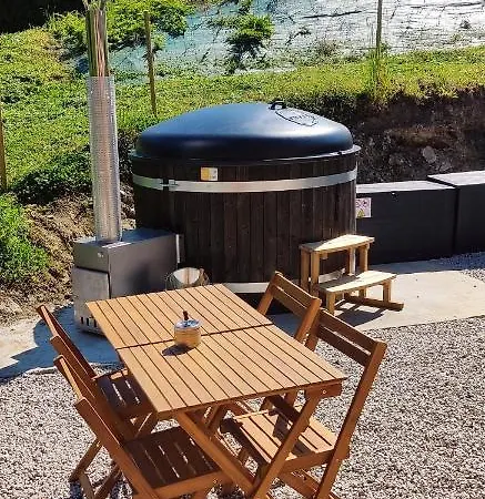 La Cressonniere Maison Vue Sur Etang Avec Bain Finlandais Holiday home