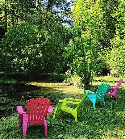 بيت للعطل Maison 2 Avec Vue Sur Etang Avec Bain Finlandais