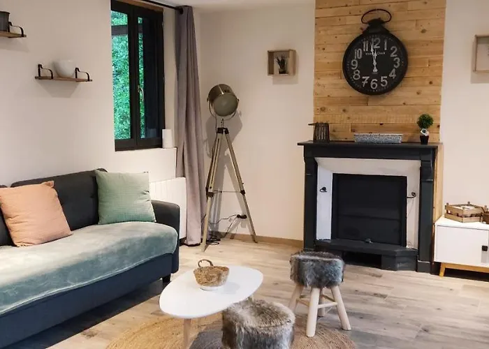 Feriehus Maison 2 Avec Vue Sur Etang Avec Bain Finlandais La Rivière-Saint-Sauveur